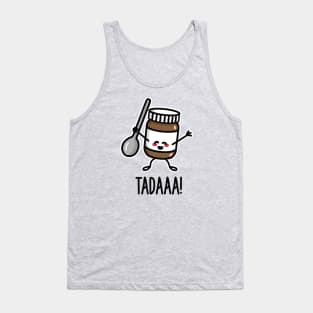 Tadaaa! Happy chocolate spread with spoon Tank Top